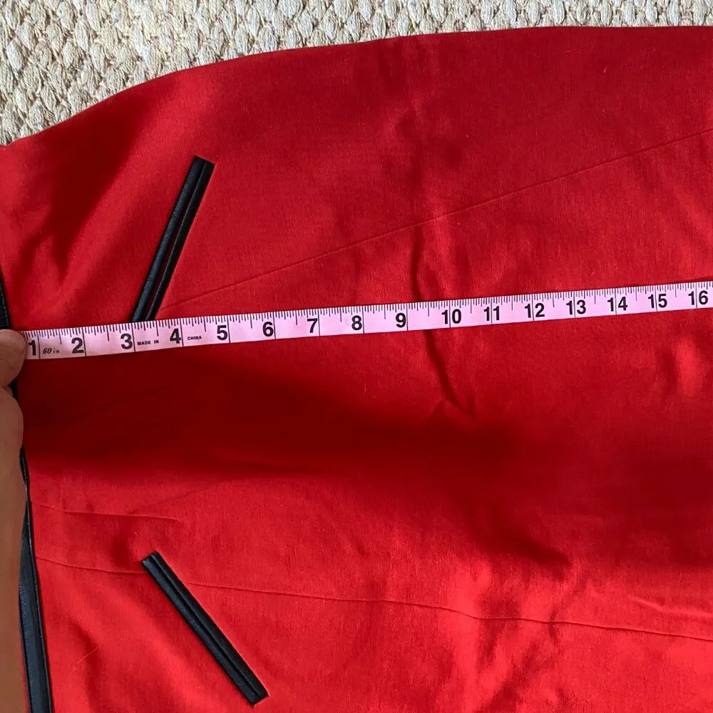 Red Mini Dress - Picture 2 of 7